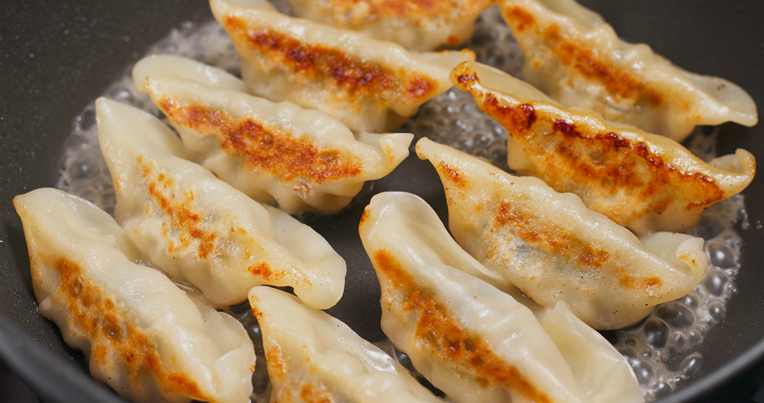 餃子の美味しい焼き方